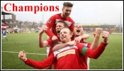 Cliftonville Champions 2012/13