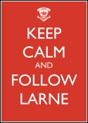 Keep Calm Follow Larne